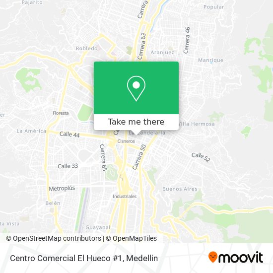 Centro Comercial El Hueco #1 map