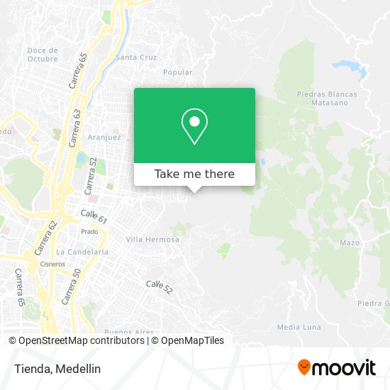 Mapa de Tienda