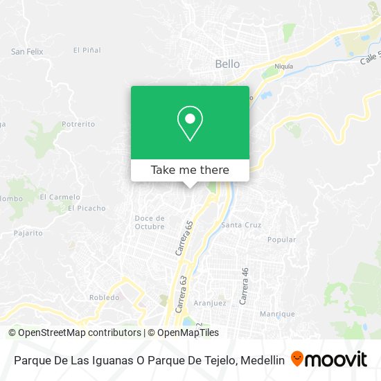 Mapa de Parque De Las Iguanas O Parque De Tejelo