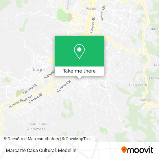Marcarte Casa Cultural map