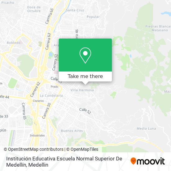 Institución Educativa Escuela Normal Superior De Medellín map