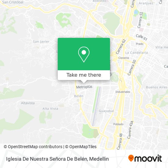 Iglesia De Nuestra Señora De Belén map