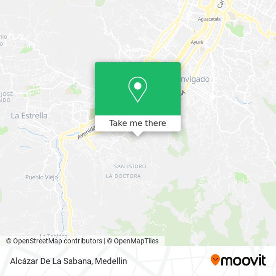 Alcázar De La Sabana map