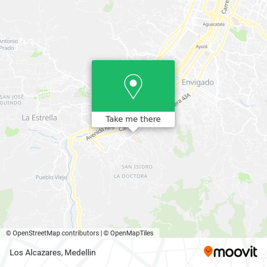 Mapa de Los Alcazares