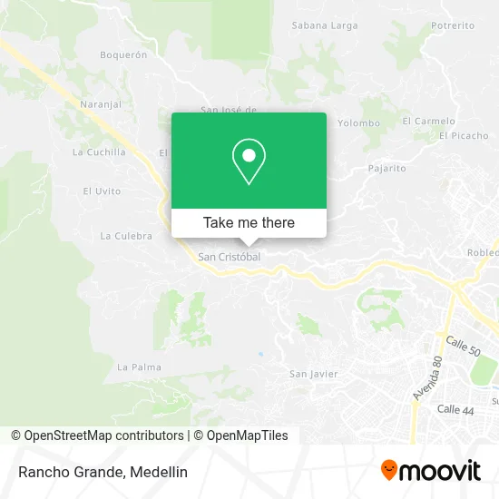 Rancho Grande map