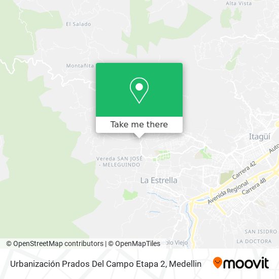 Urbanización Prados Del Campo Etapa 2 map