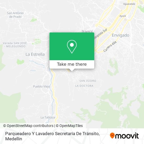 Parqueadero Y Lavadero Secretaría De Tránsito map