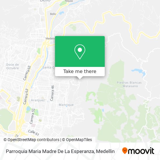 Parroquia Maria Madre De La Esperanza map