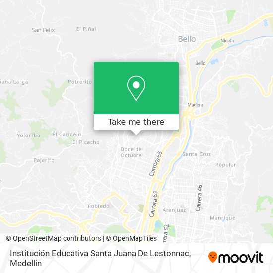Institución Educativa Santa Juana De Lestonnac map