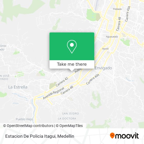 Estacion De Policia Itagui map