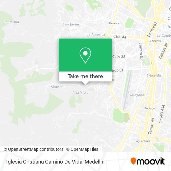 Mapa de Iglesia Cristiana Camino De Vida