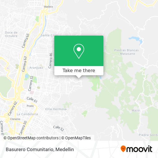Mapa de Basurero Comunitario