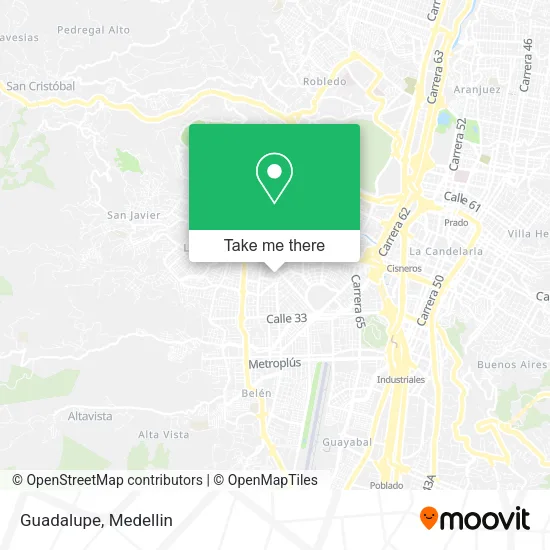 Guadalupe map