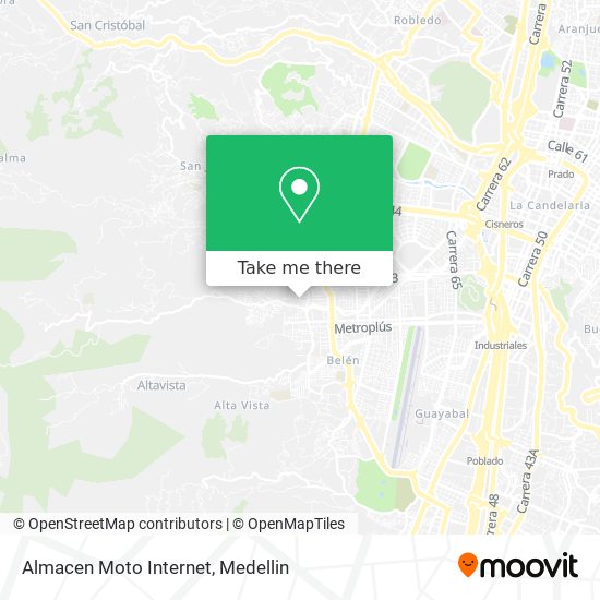 Almacen Moto Internet map