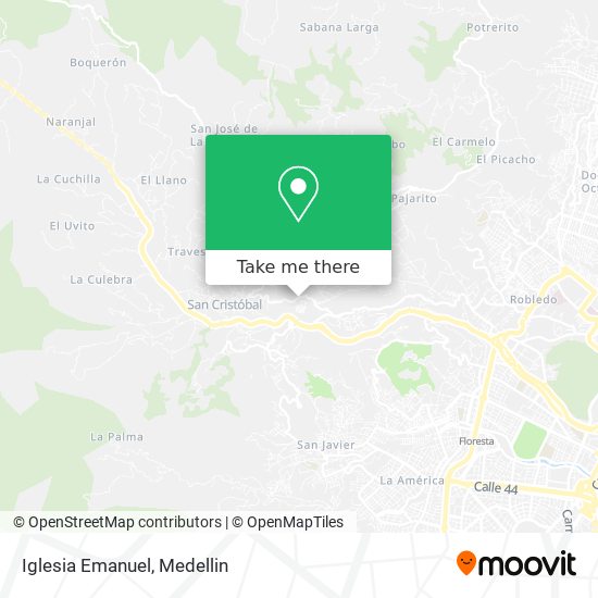 Mapa de Iglesia Emanuel