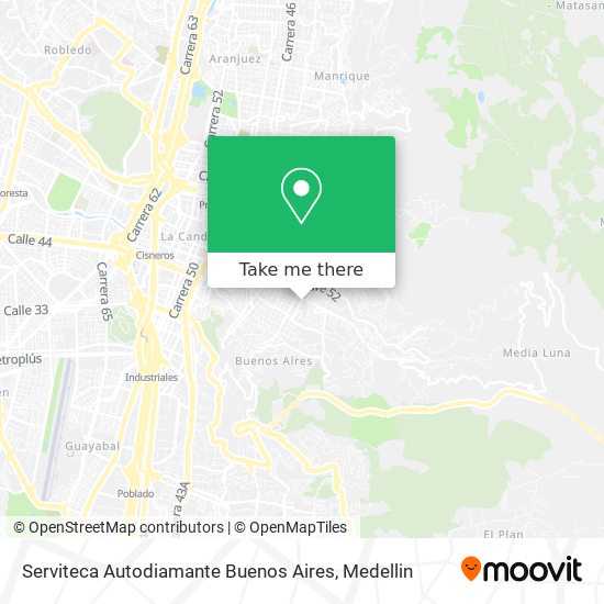 Serviteca Autodiamante Buenos Aires map