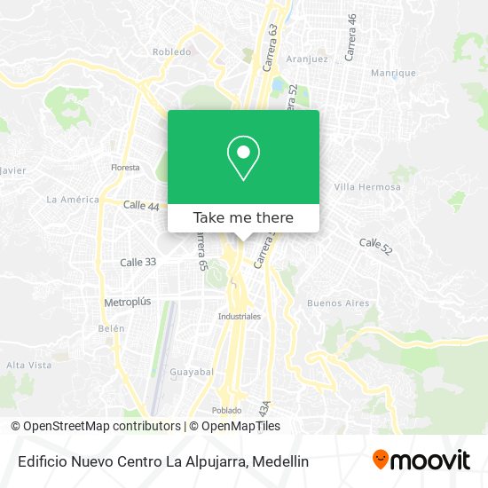 Edificio Nuevo Centro La Alpujarra map