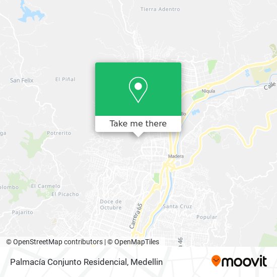 Palmacía Conjunto Residencial map