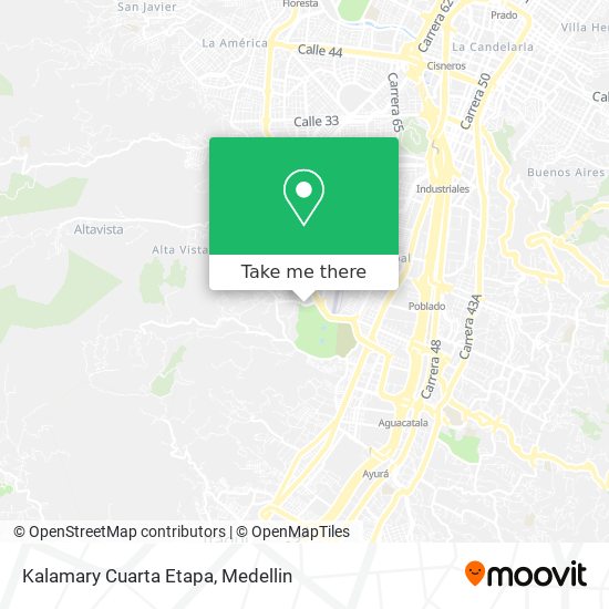 Mapa de Kalamary Cuarta Etapa
