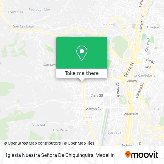 Mapa de Iglesia Nuestra Señora De Chiquinquira