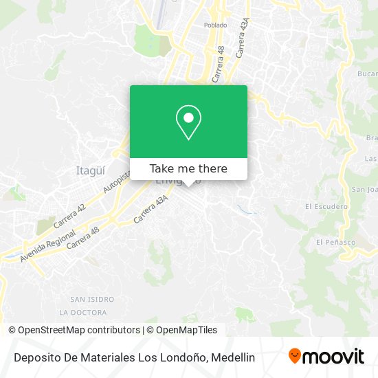 Deposito De Materiales Los Londoño map