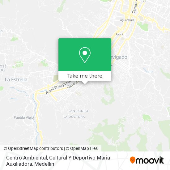 Centro Ambiental, Cultural Y Deportivo Maria Auxiliadora map