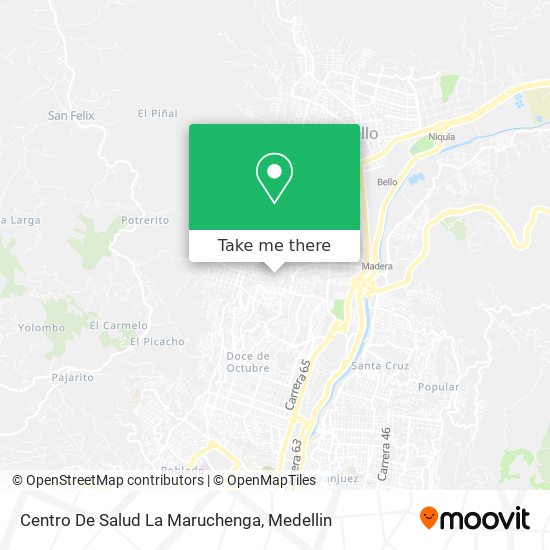 Centro De Salud La Maruchenga map