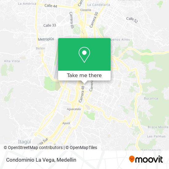 Mapa de Condominio La Vega
