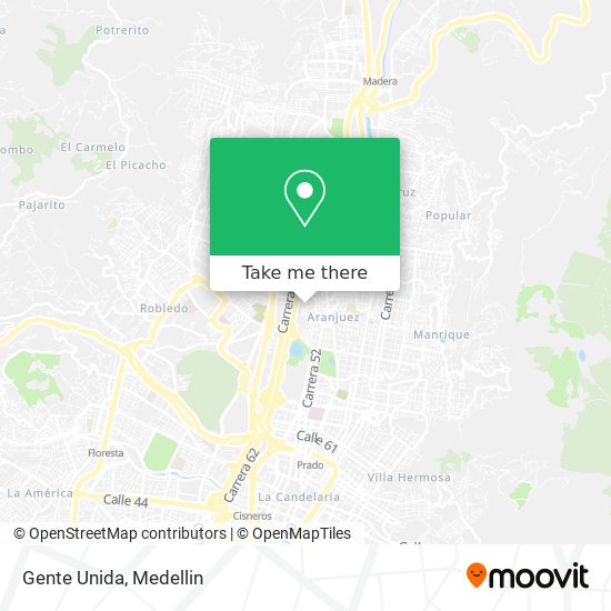 Mapa de Gente Unida