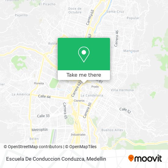 Escuela De Conduccion Conduzca map