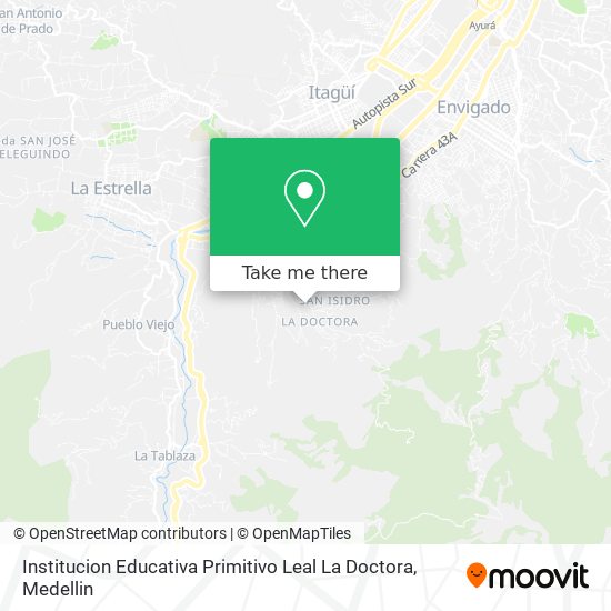 Institucion Educativa Primitivo Leal La Doctora map