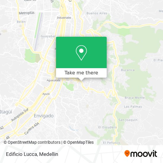 Mapa de Edificio Lucca