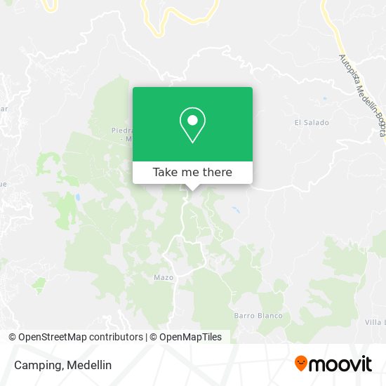 Camping map