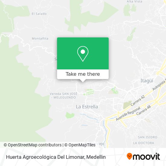 Mapa de Huerta Agroecológica Del Limonar