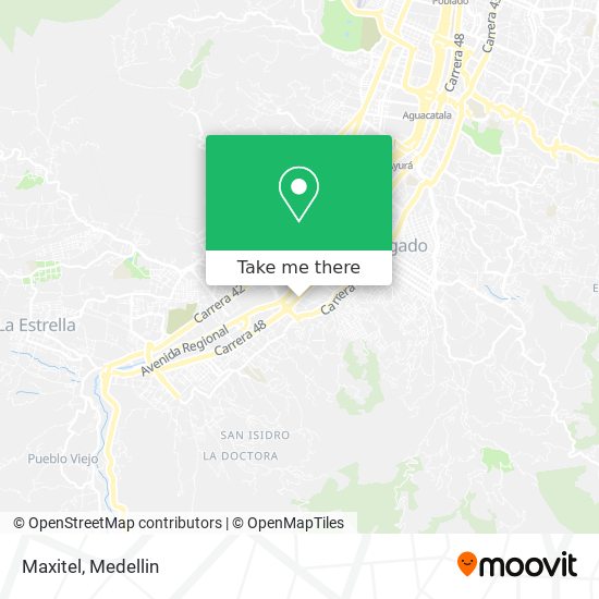 Mapa de Maxitel