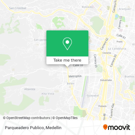 Mapa de Parqueadero Publico