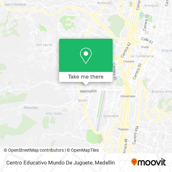 Centro Educativo Mundo De Juguete map