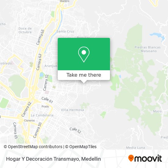 Hogar Y Decoración Transmayo map