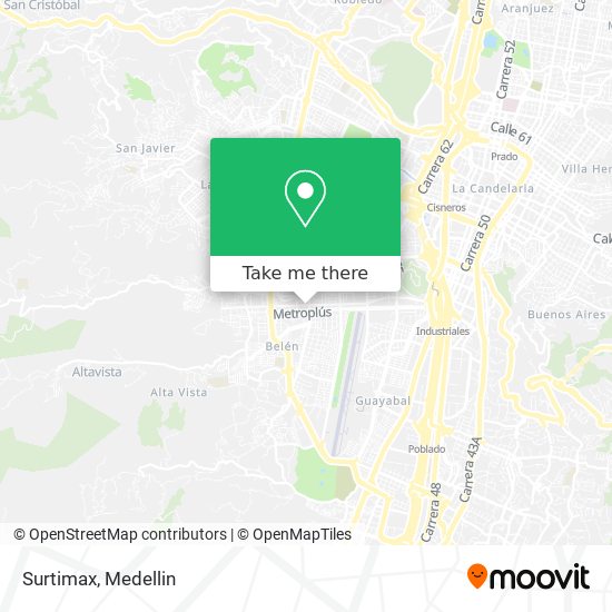 Mapa de Surtimax