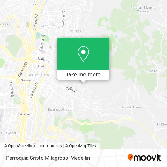 Parroquia Cristo Milagroso map