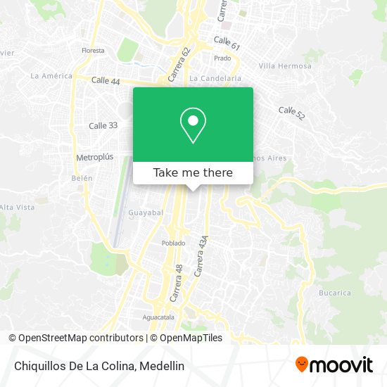 Mapa de Chiquillos De La Colina