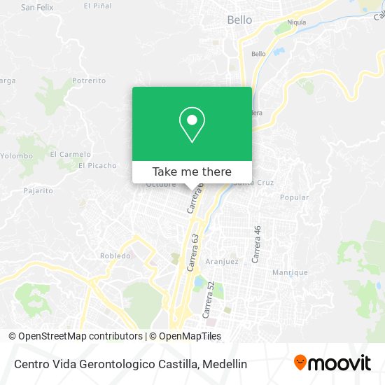 Centro Vida Gerontologico Castilla map
