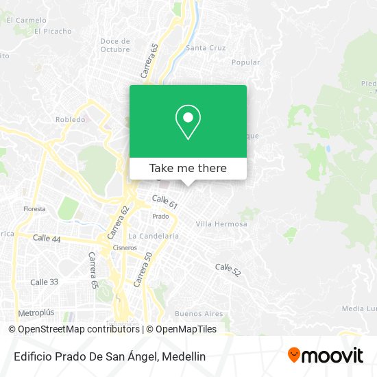 Mapa de Edificio Prado De San Ángel