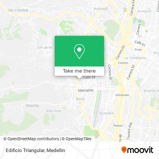 Edificio Triangular map