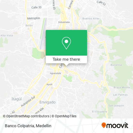 Mapa de Banco Colpatria