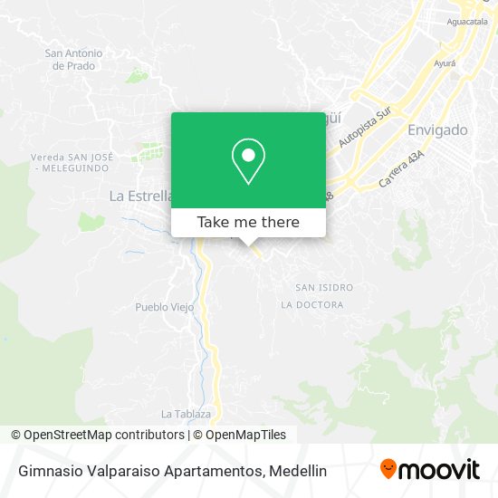 Gimnasio Valparaiso Apartamentos map