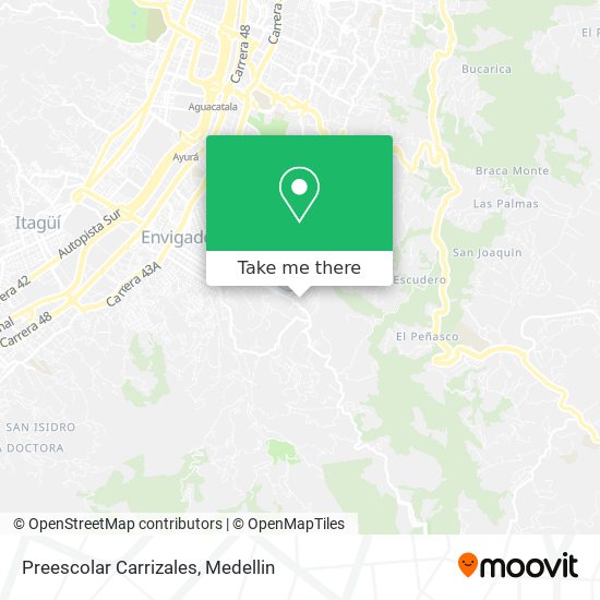 Mapa de Preescolar Carrizales