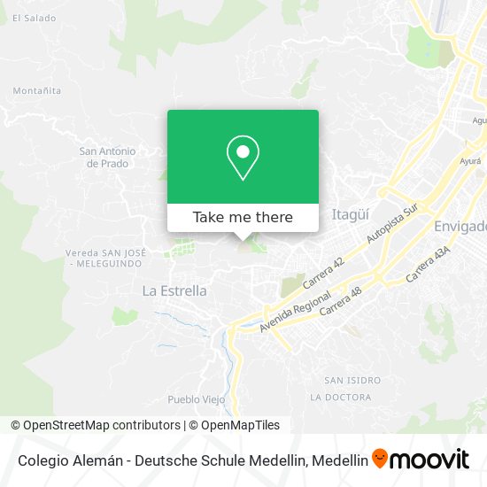 Colegio Alemán - Deutsche Schule Medellin map