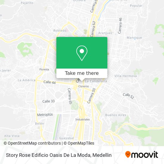 Story Rose Edificio Oasis De La Moda map