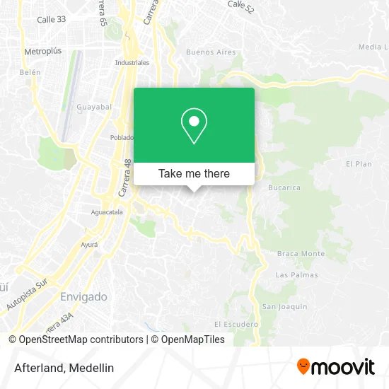 Mapa de Afterland